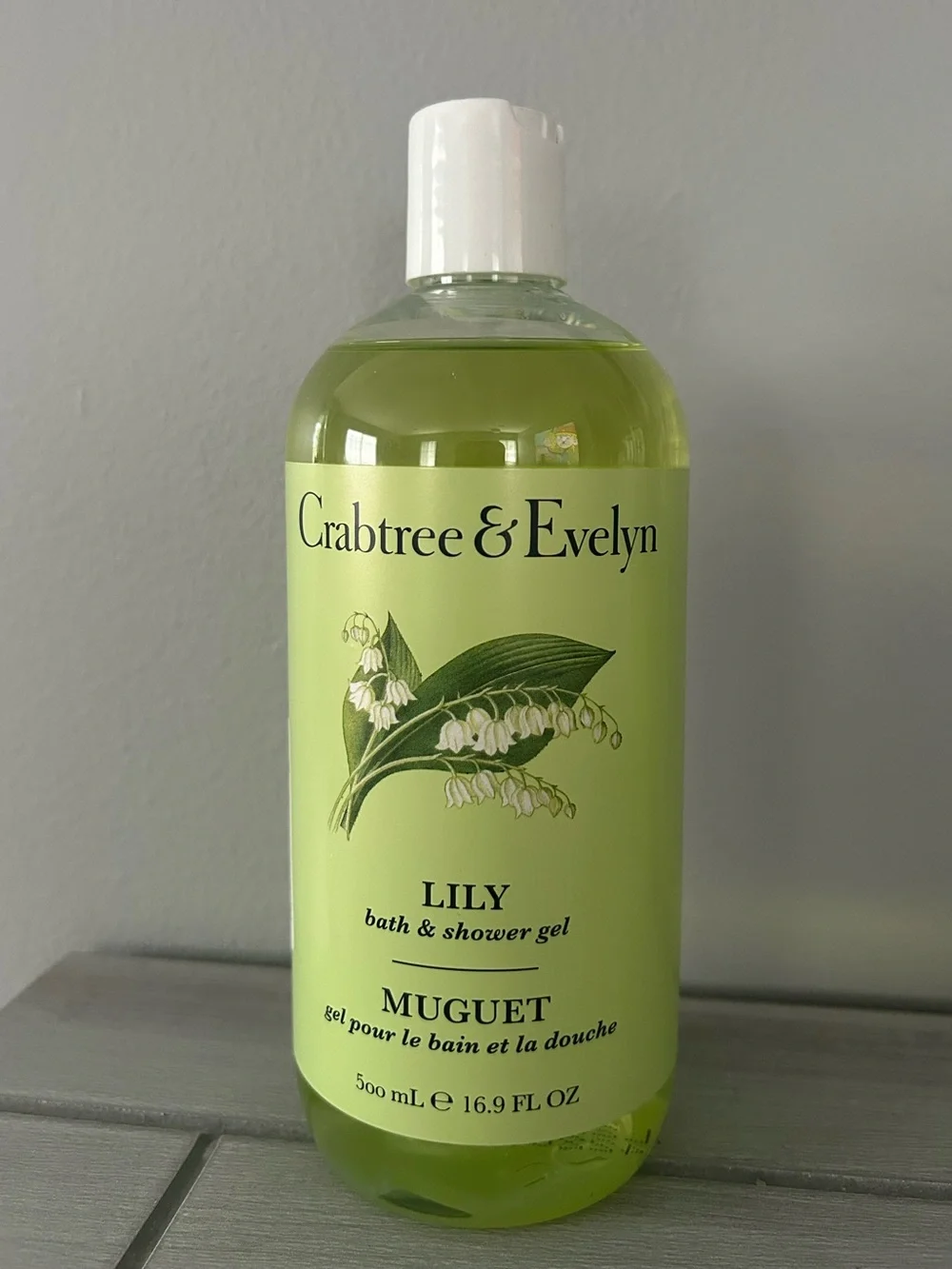Brand New Crabtree & Evelyn Lily Shower Gel